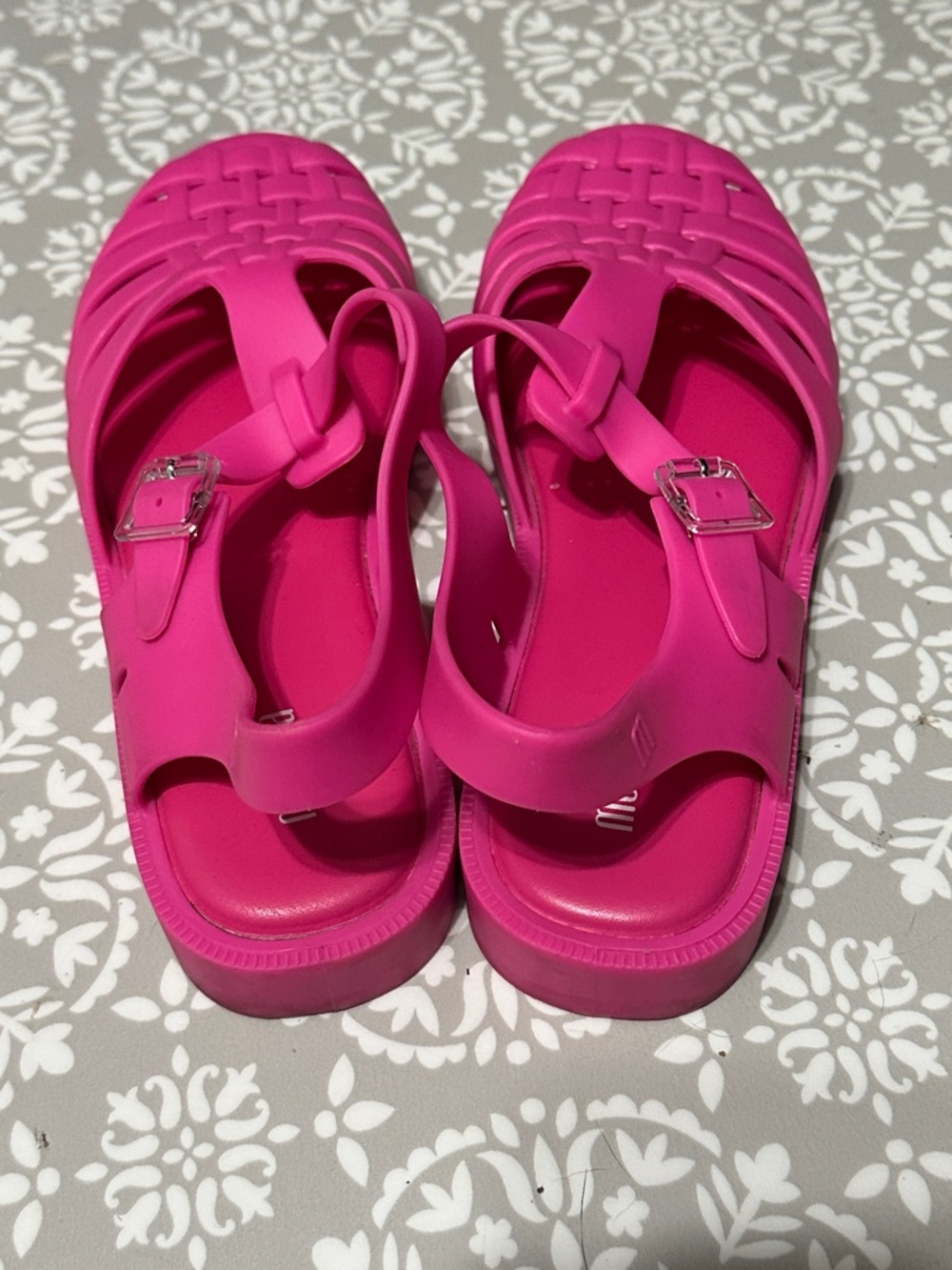 Melissa Pink Jelly Fisherman Sandals - Picture 4 of 5